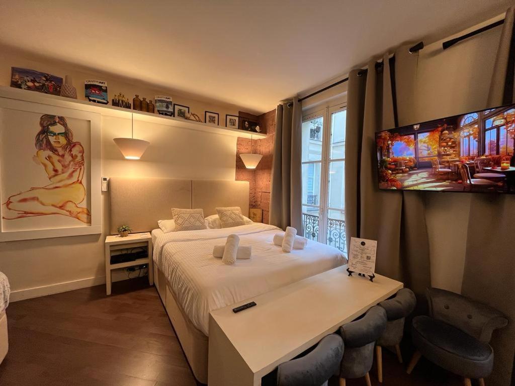 Studio Pompidou - Rue Des Temples 3 Places Paris Exterior foto